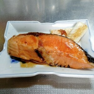 秋鮭の和風照り焼き